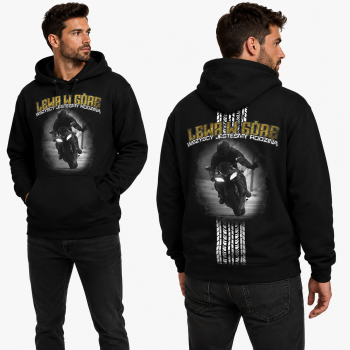 BLUZA Z KAPTUREM M8 LEWA W GÓRĘ